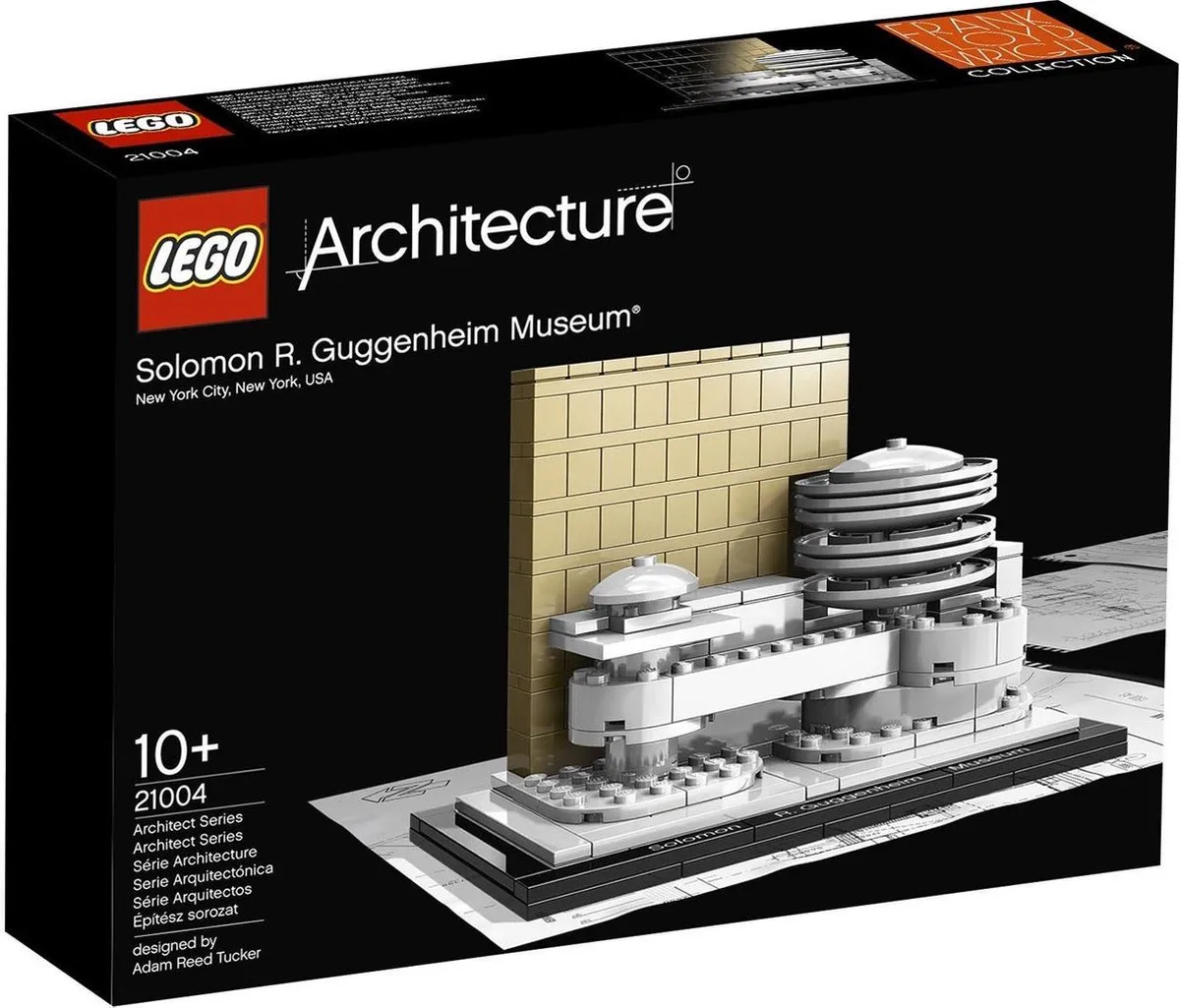 LEGO Architecture Solomon R. Guggenheim Museum 21004 - 208 Stukken - Multicolor - afbeelding 2 van 3