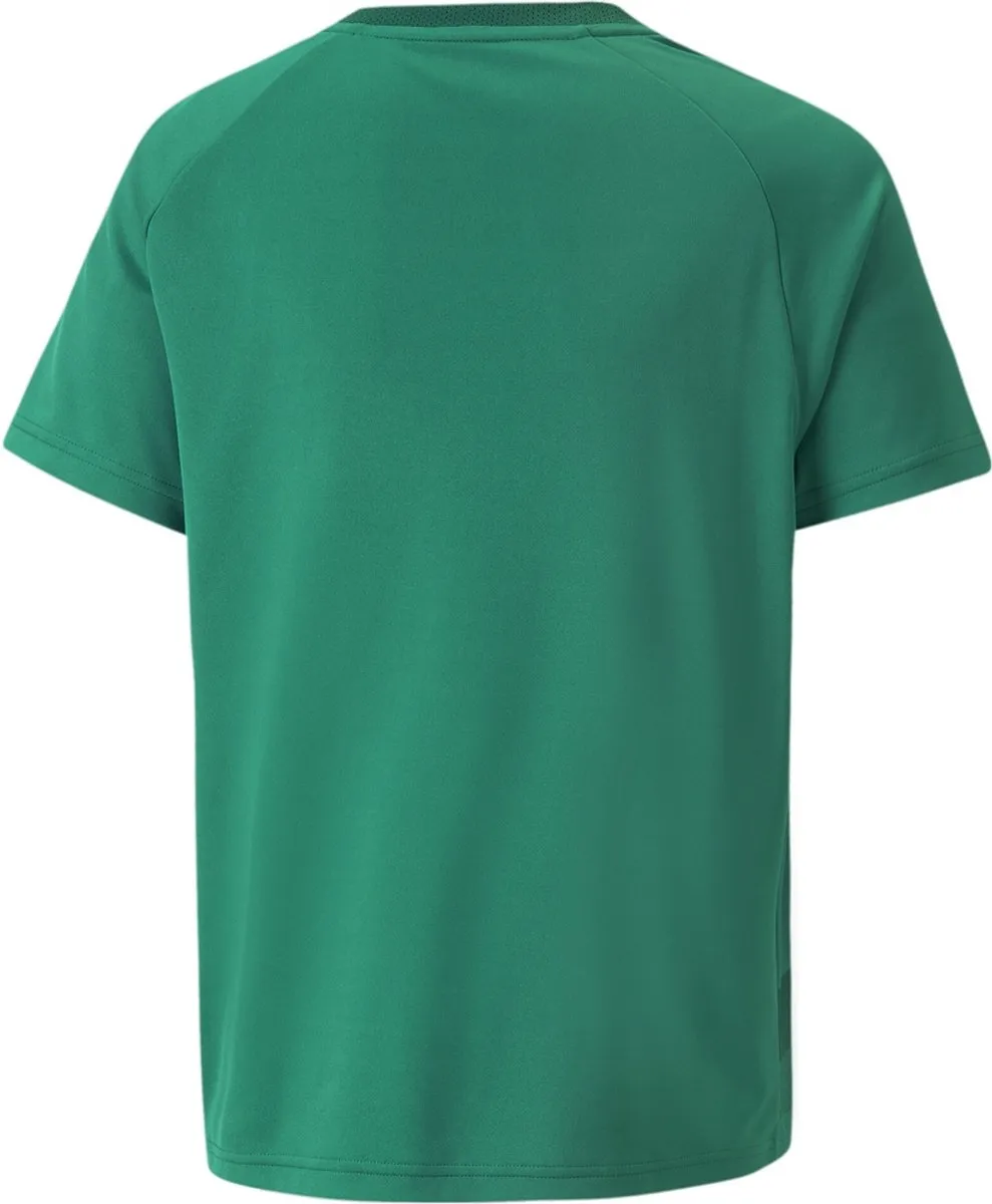 PUMA Teamvision Shirt Korte Mouw Kinderen 140 - Groen