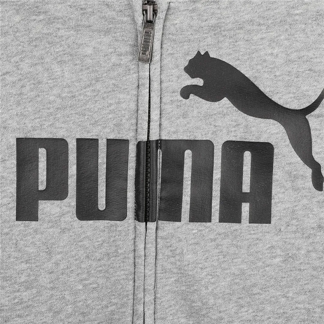 PUMA Ess Big Logo Sweatshirt - Grijs - 5-6 jaar