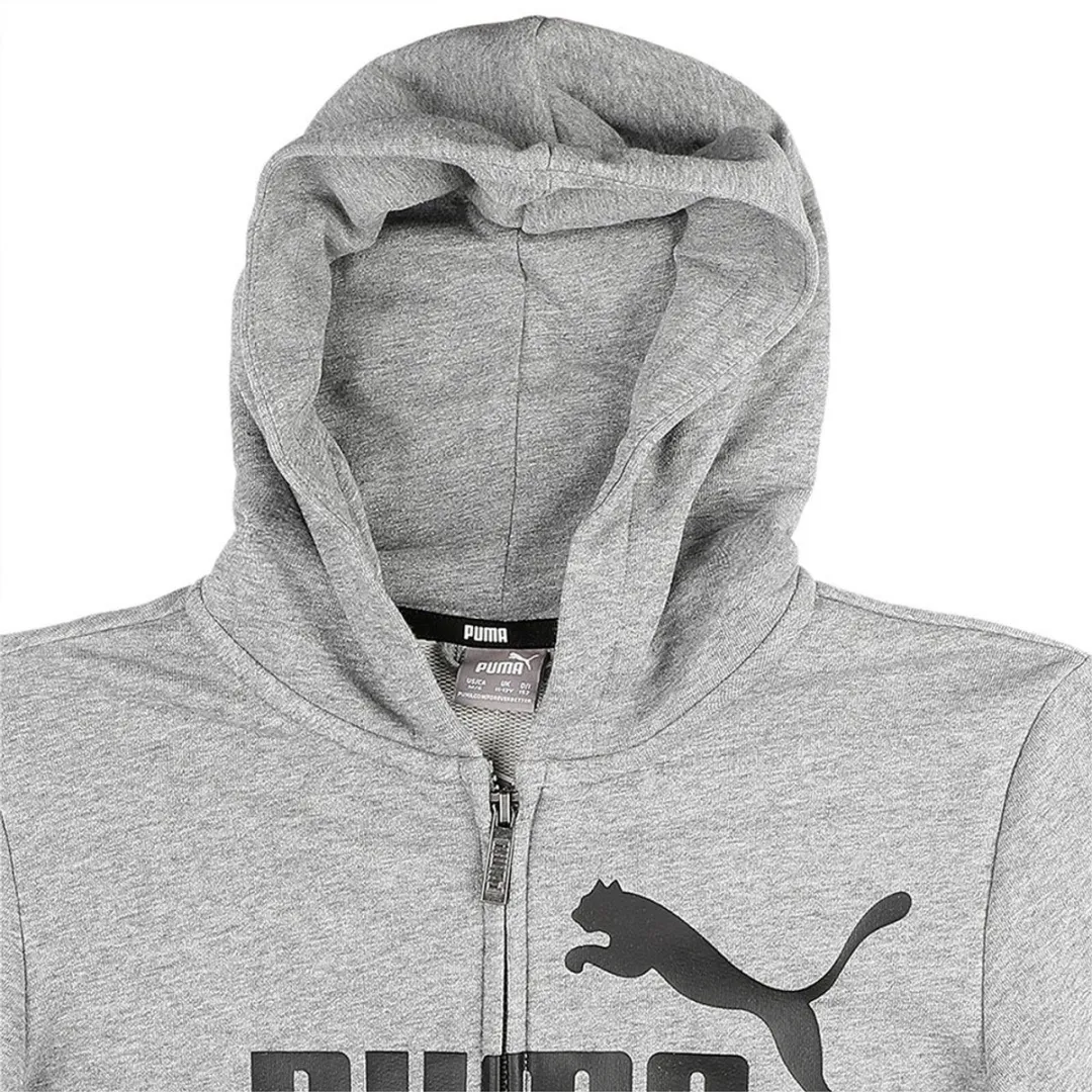 PUMA Ess Big Logo Sweatshirt - Grijs - 5-6 jaar