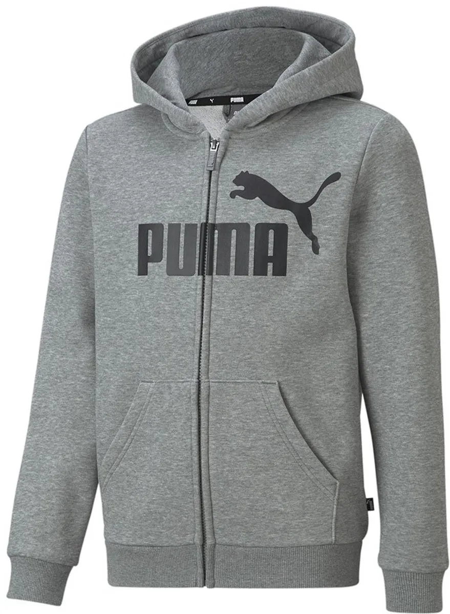 PUMA Ess Big Logo Sweatshirt - Grijs - 5-6 jaar