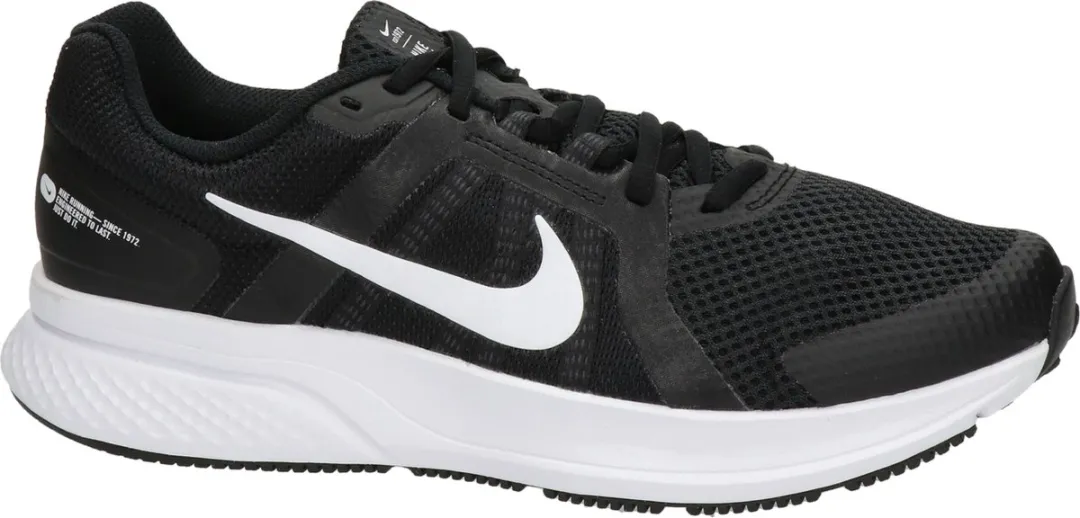 Nike Run Swift 2 Sportschoenen CU3517-004 - Maat 46 - Zwart/Wit