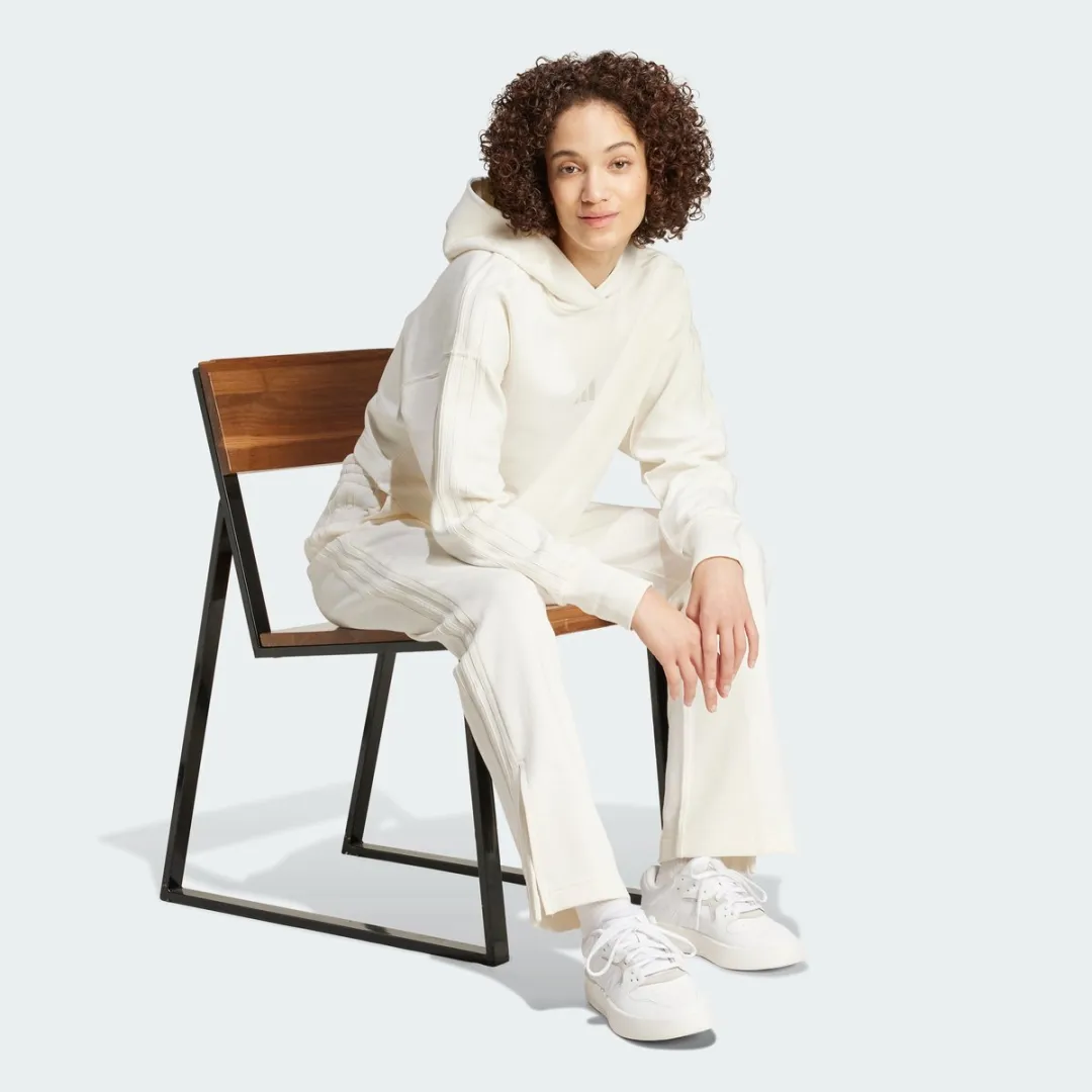 Adidas All Szn French Terry 3-Stripes Trainingsbroek IW1134 - XL - Wit