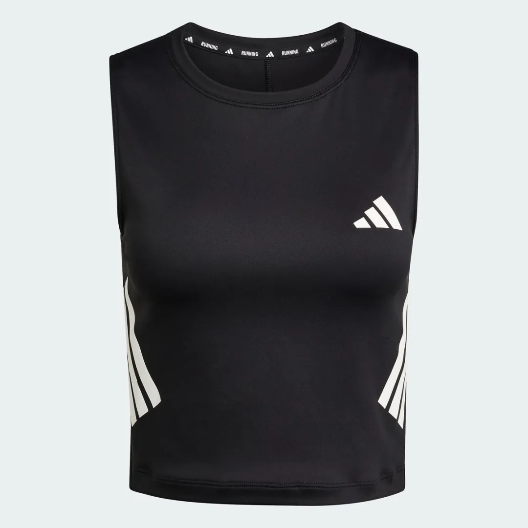 Adidas Performance Adi365 Iconic Hardloopcroptop JZ5157 - XXS - Zwart