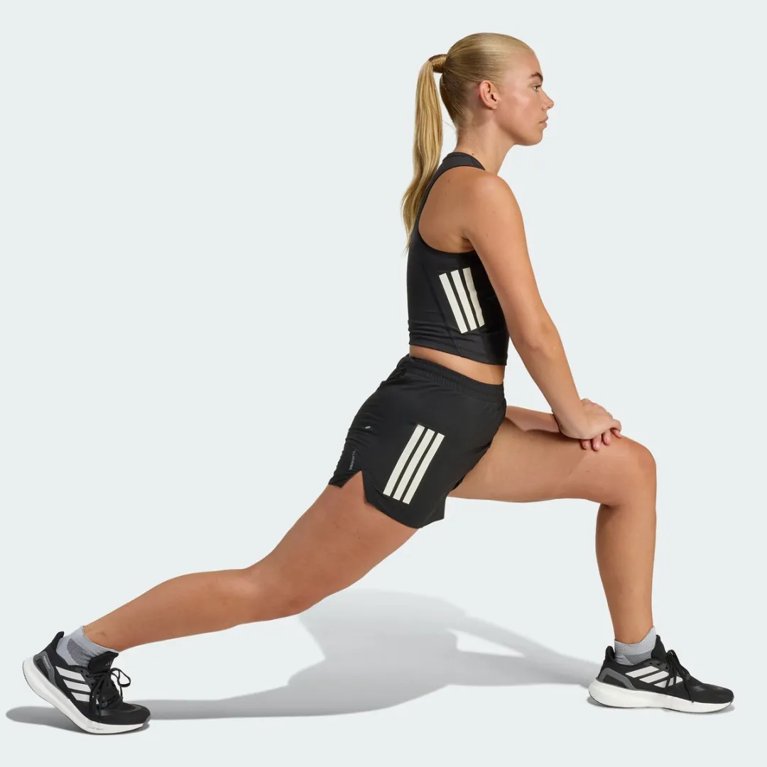 Adidas Performance Adi365 Iconic Hardloopcroptop JZ5157 - XXS - Zwart