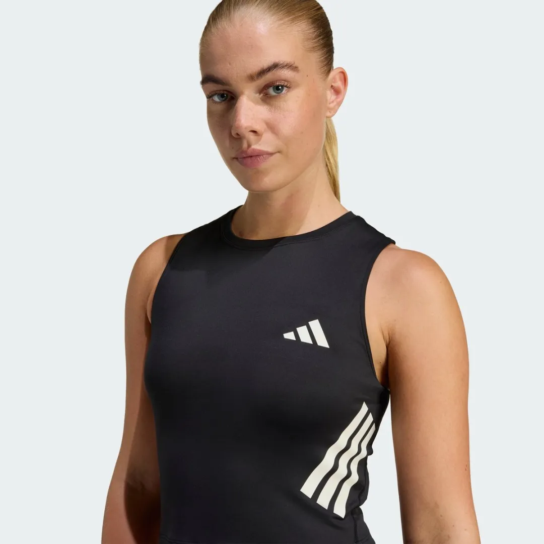 Adidas Performance Adi365 Iconic Hardloopcroptop JZ5157 - XXS - Zwart