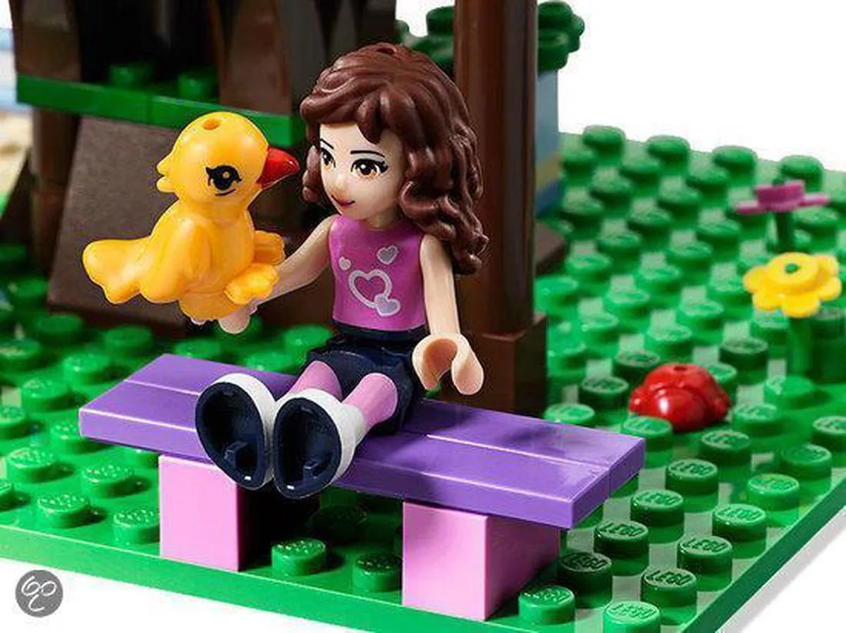 LEGO Friends Olivia Boomhut 3065 - 191 Stukken - Paars - afbeelding 3 van 6