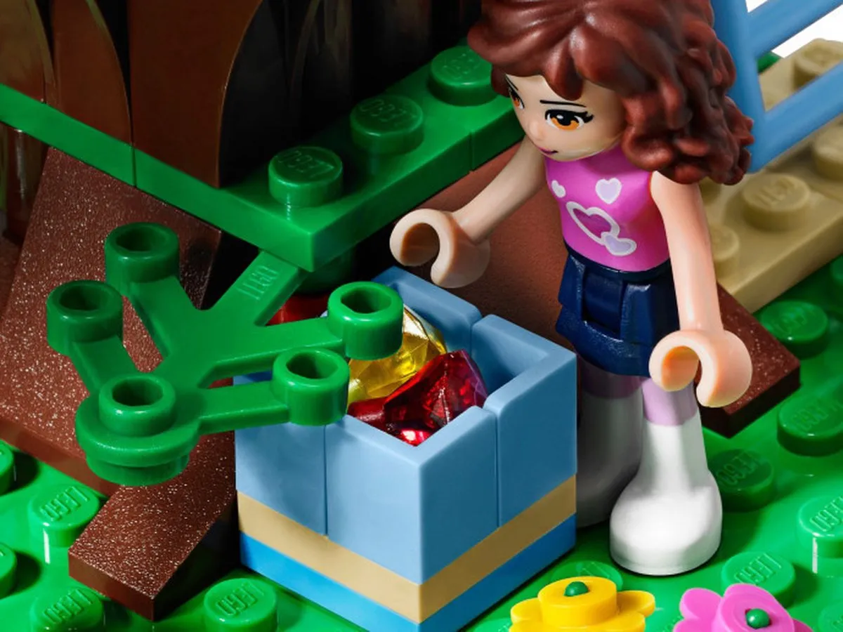 LEGO Friends Olivia Boomhut 3065 - 191 Stukken - Paars - afbeelding 2 van 6