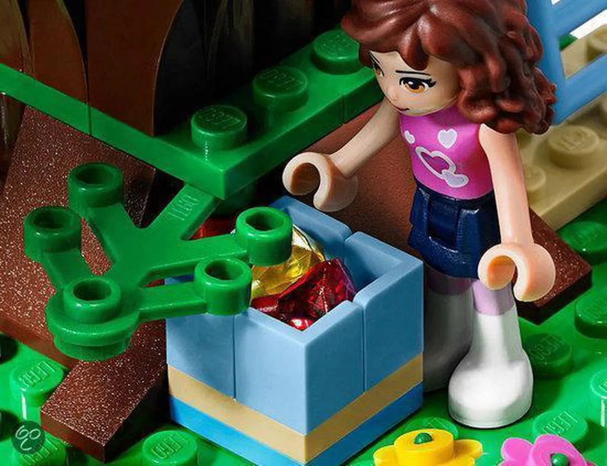 LEGO Friends Olivia Boomhut 3065 - 191 Stukken - Paars - afbeelding 6 van 6