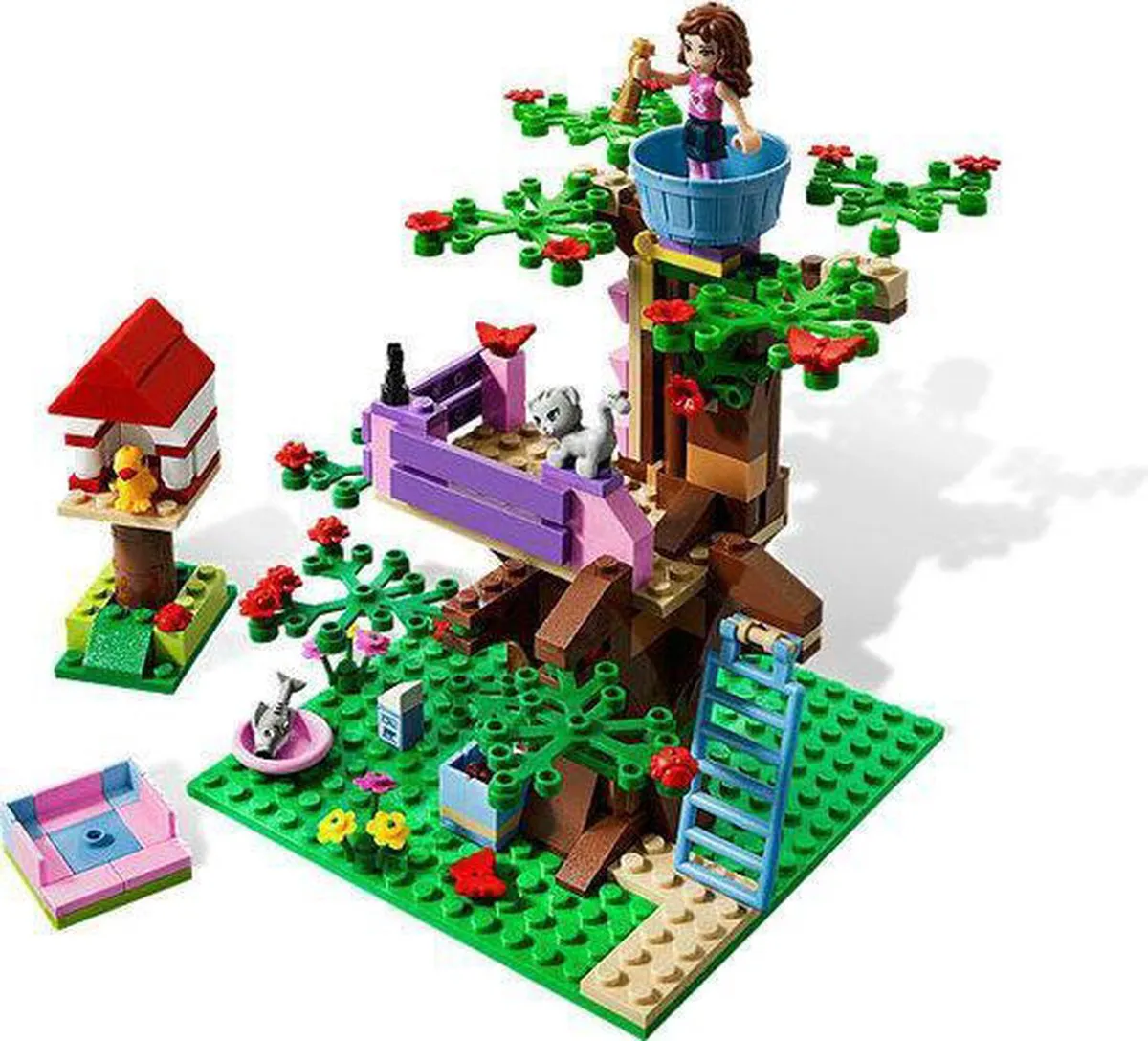 LEGO Friends Olivia Boomhut 3065 - 191 Stukken - Paars - afbeelding 5 van 6