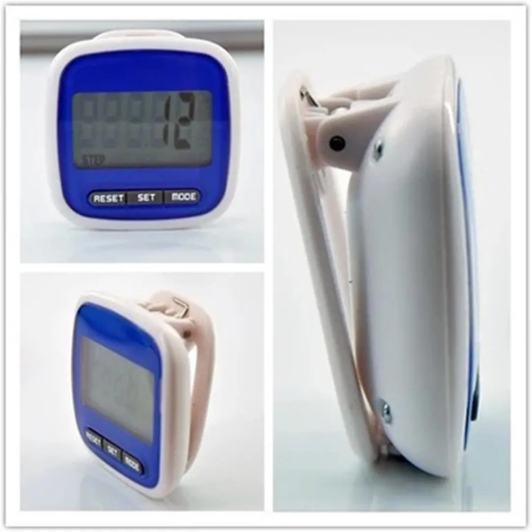 ECTEATOY YXP-372 Stappenteller - Wit/Blauw