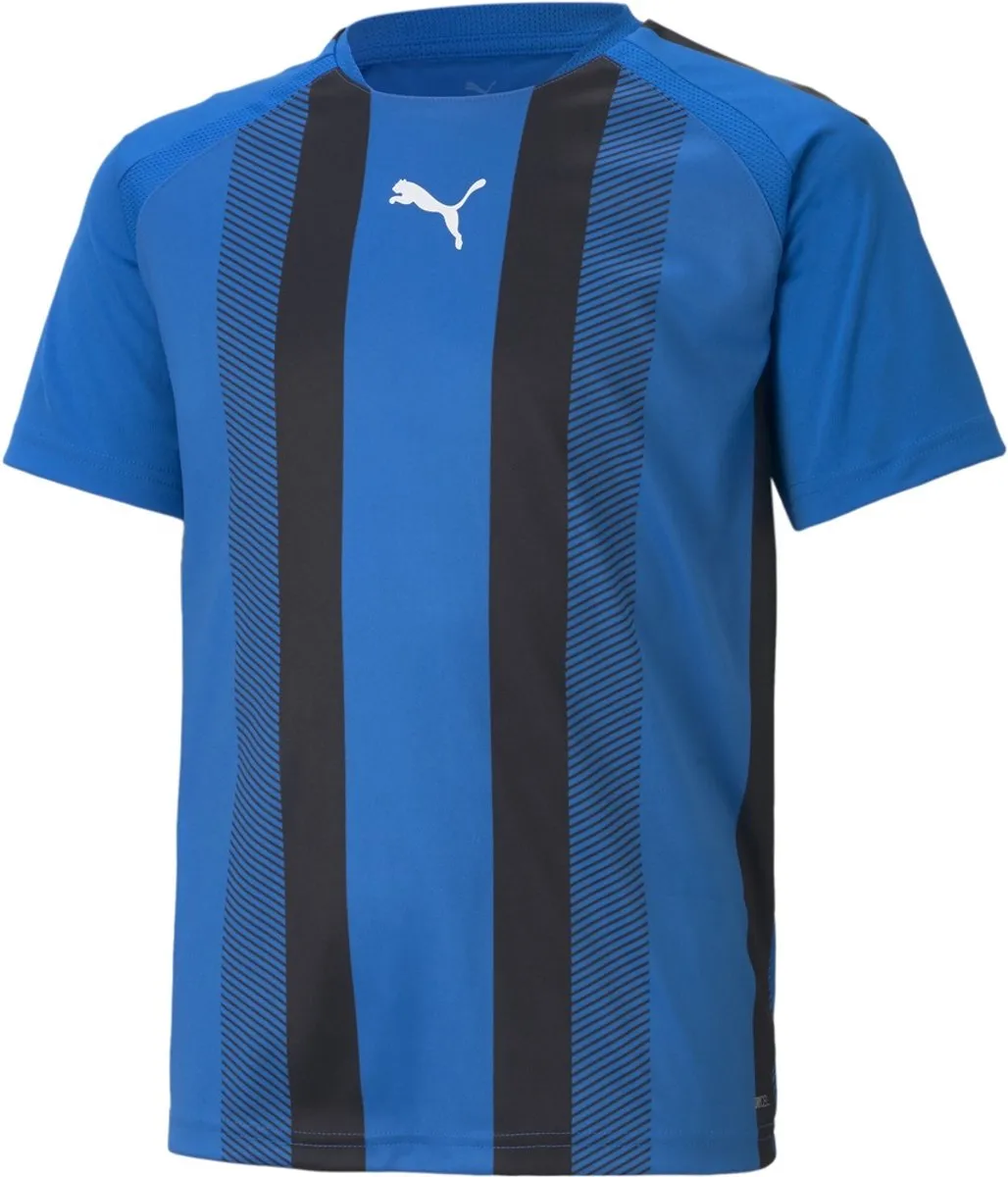 PUMA Teamliga Shirt Kinderen 152 - Royal/Zwart