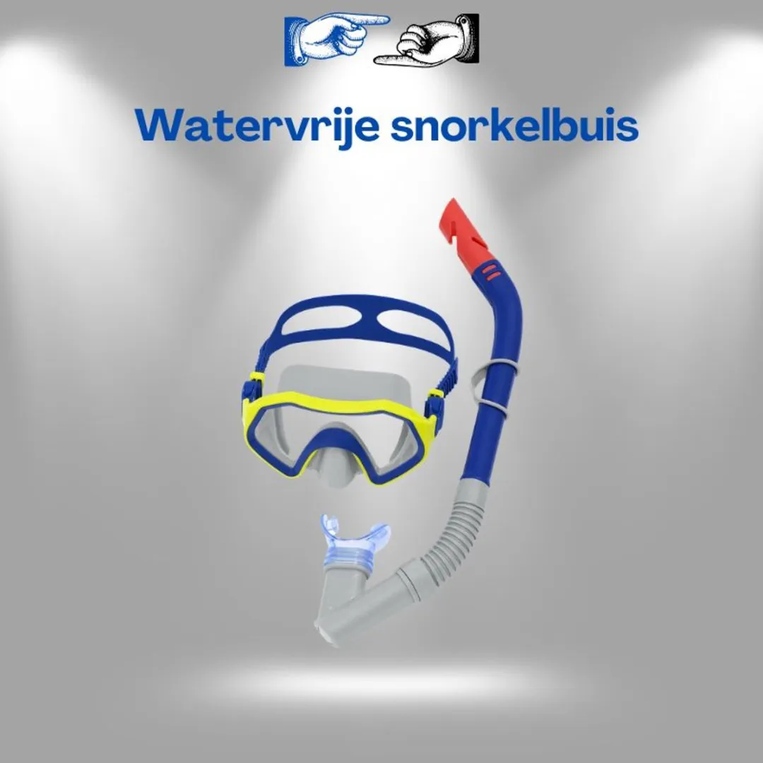 Bestway Duikset 24025 - Snorkelset Kinderen 7+ Blauw