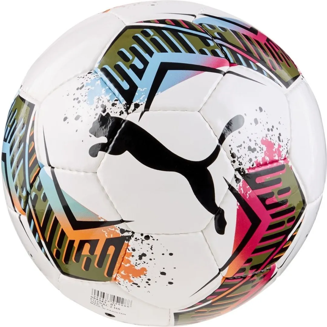 PUMA Kinder Futsalbal HS 084343 - Wit/Rood/Roze/Blauw