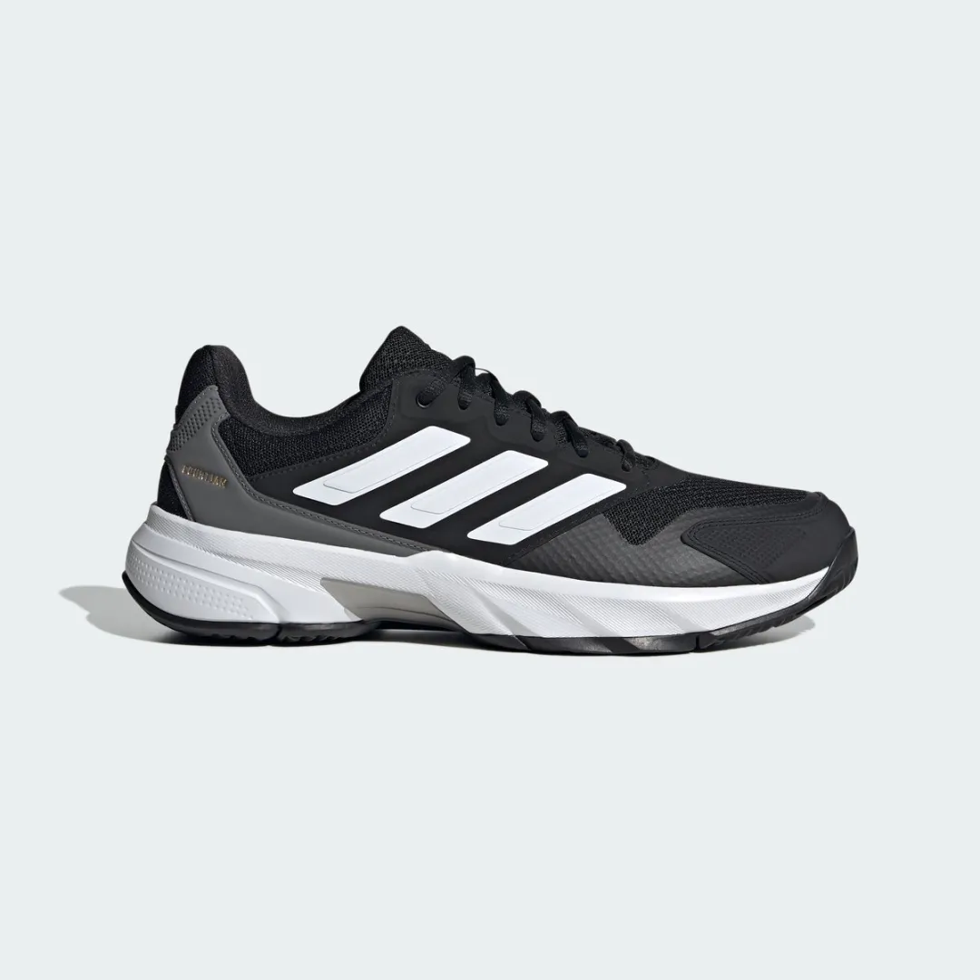 Adidas Performance Courtjam Control 3 Tennis Schoenen - Zwart