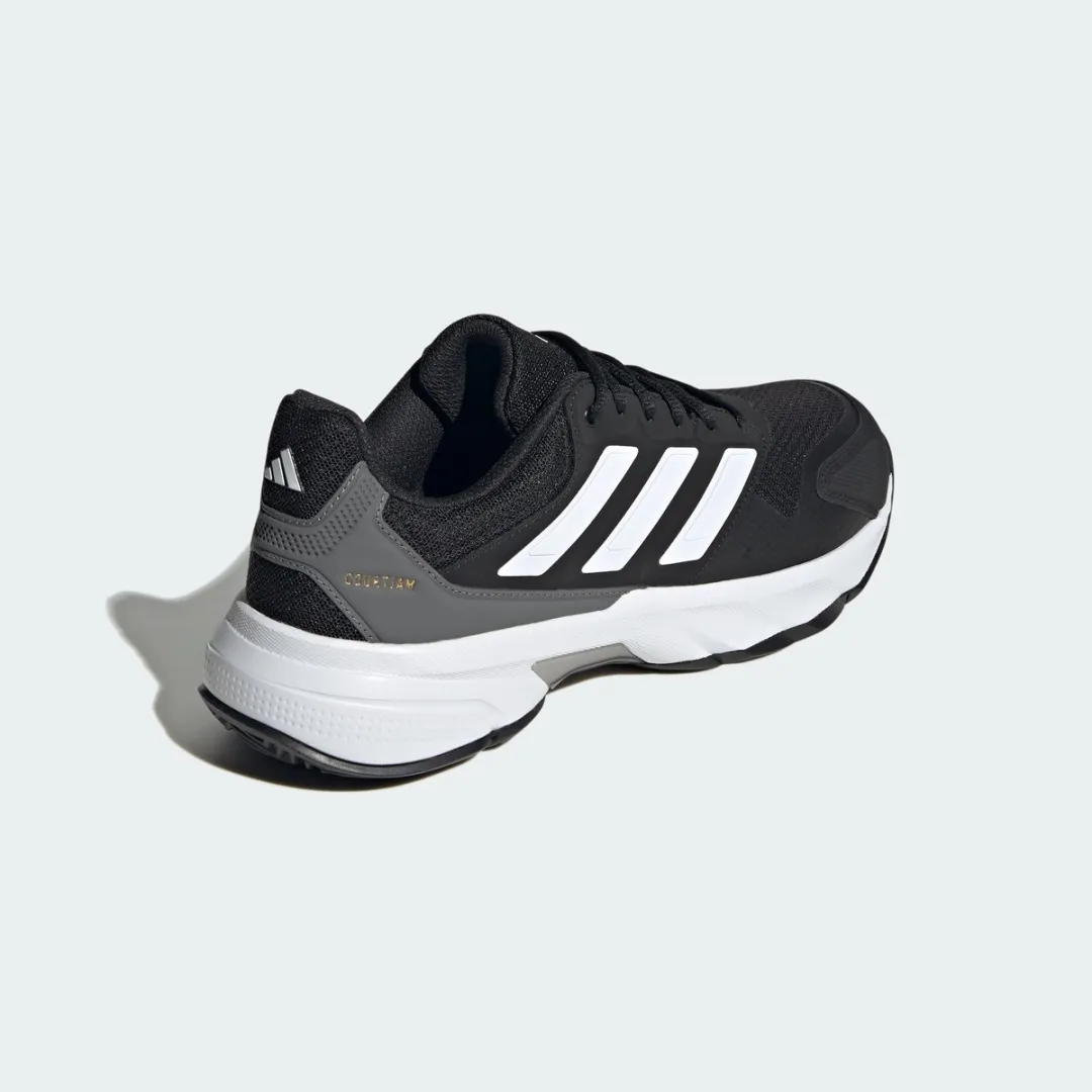 Adidas Performance Courtjam Control 3 Tennis Schoenen - Zwart