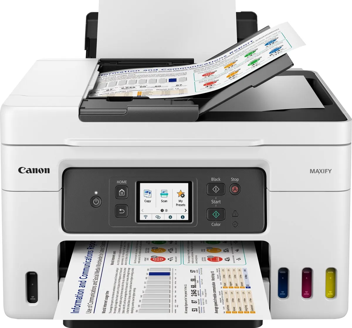 Canon MAXIFY GX4050 MegaTank Inkjetprinter - Wit