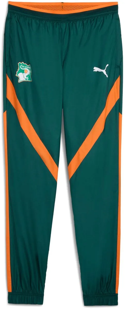 PUMA Prematch Trainingsbroek Côte d'Ivoire CAN 2025