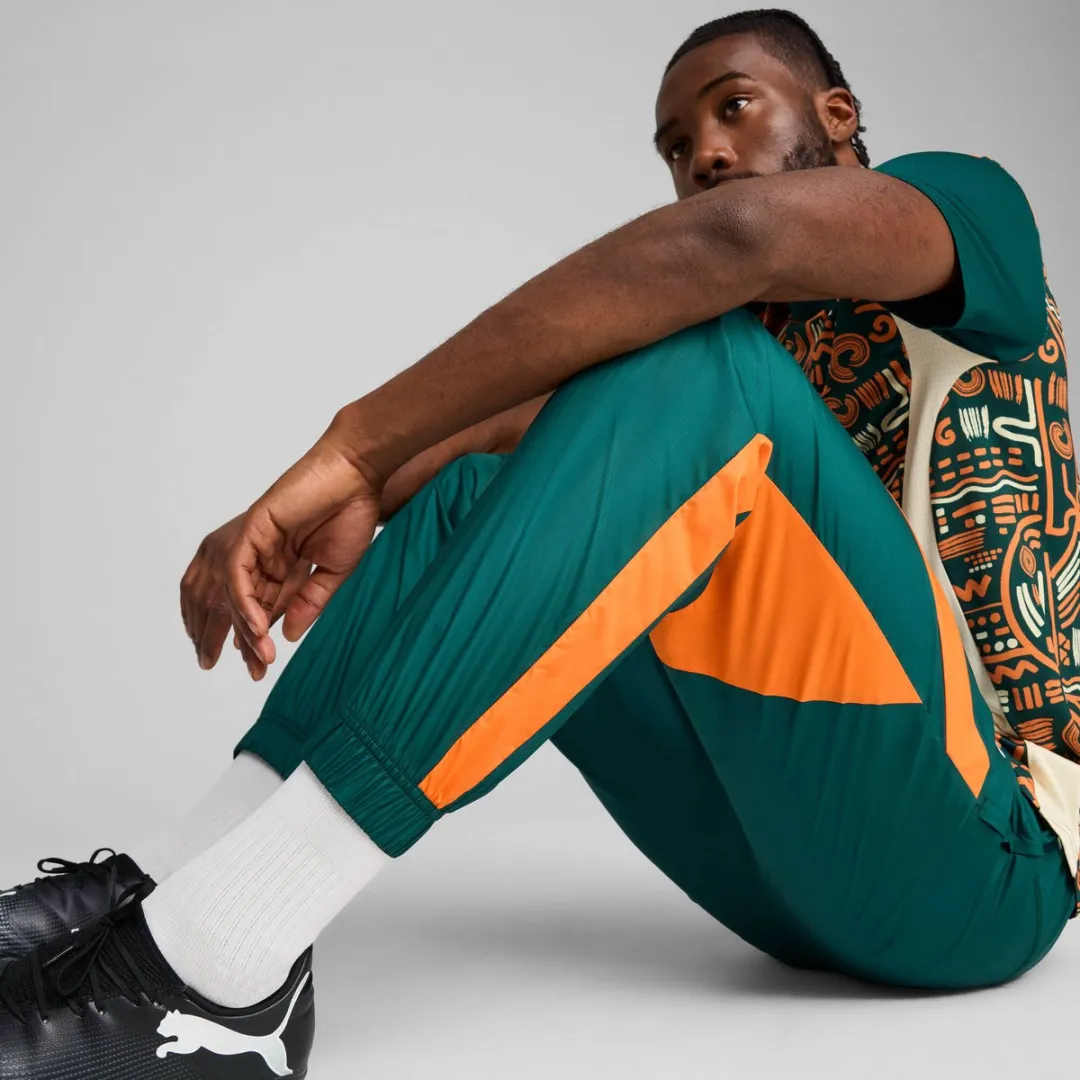 PUMA Prematch Trainingsbroek Côte d'Ivoire CAN 2025 - XS - Groen - afbeelding 6 van 6