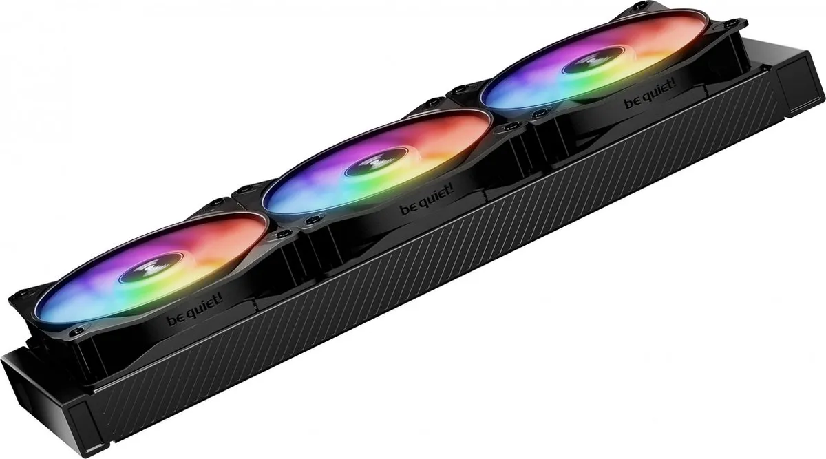 be quiet! LIGHT WINGS LX BL124 Ventilatoren 12cm - 3 Stuks - Zwart