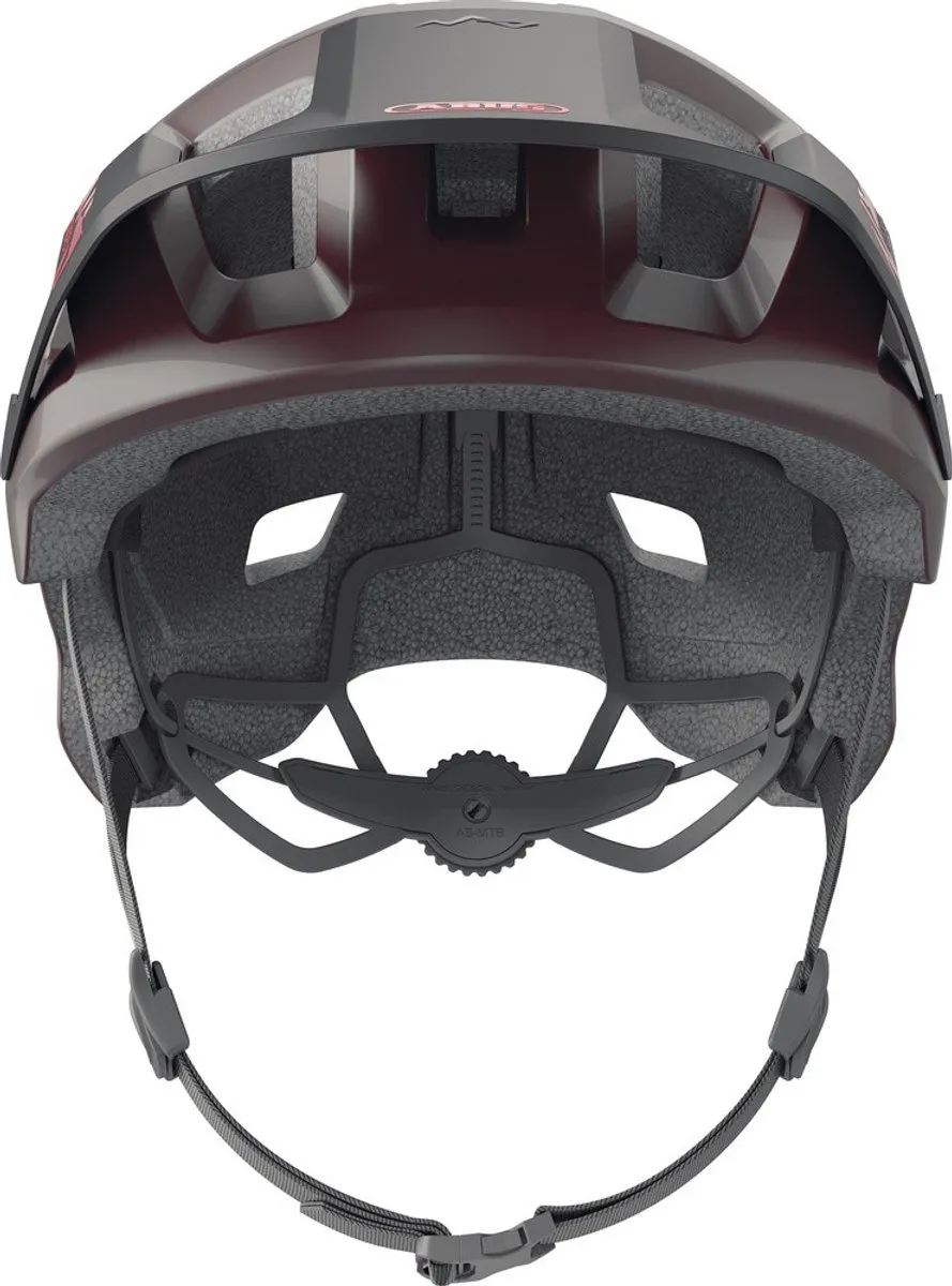 ABUS YouDrop MTB-helm - Donkerrood - Maat S
