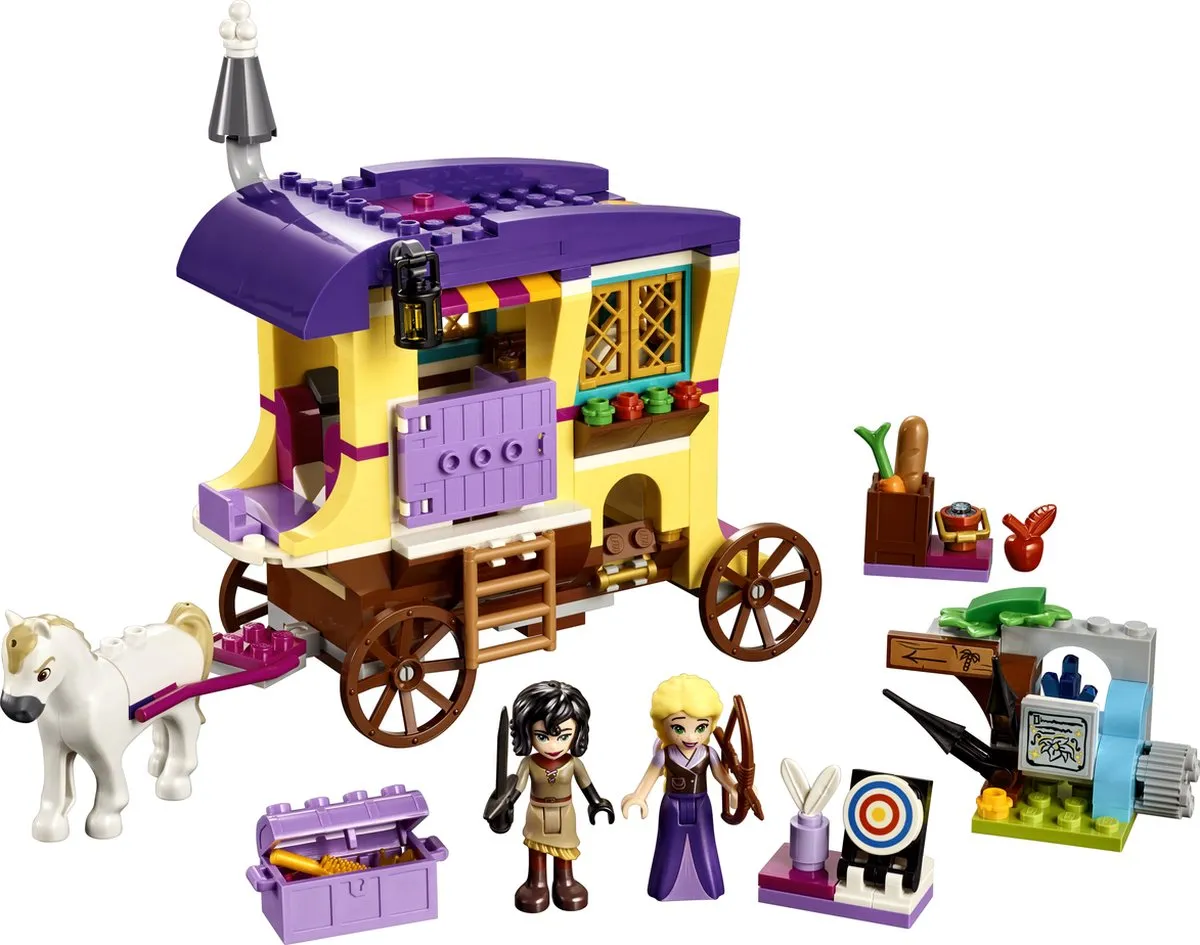 LEGO Disney Rapunzel's Caravan 41157 - 323 Stukken - afbeelding 3 van 6