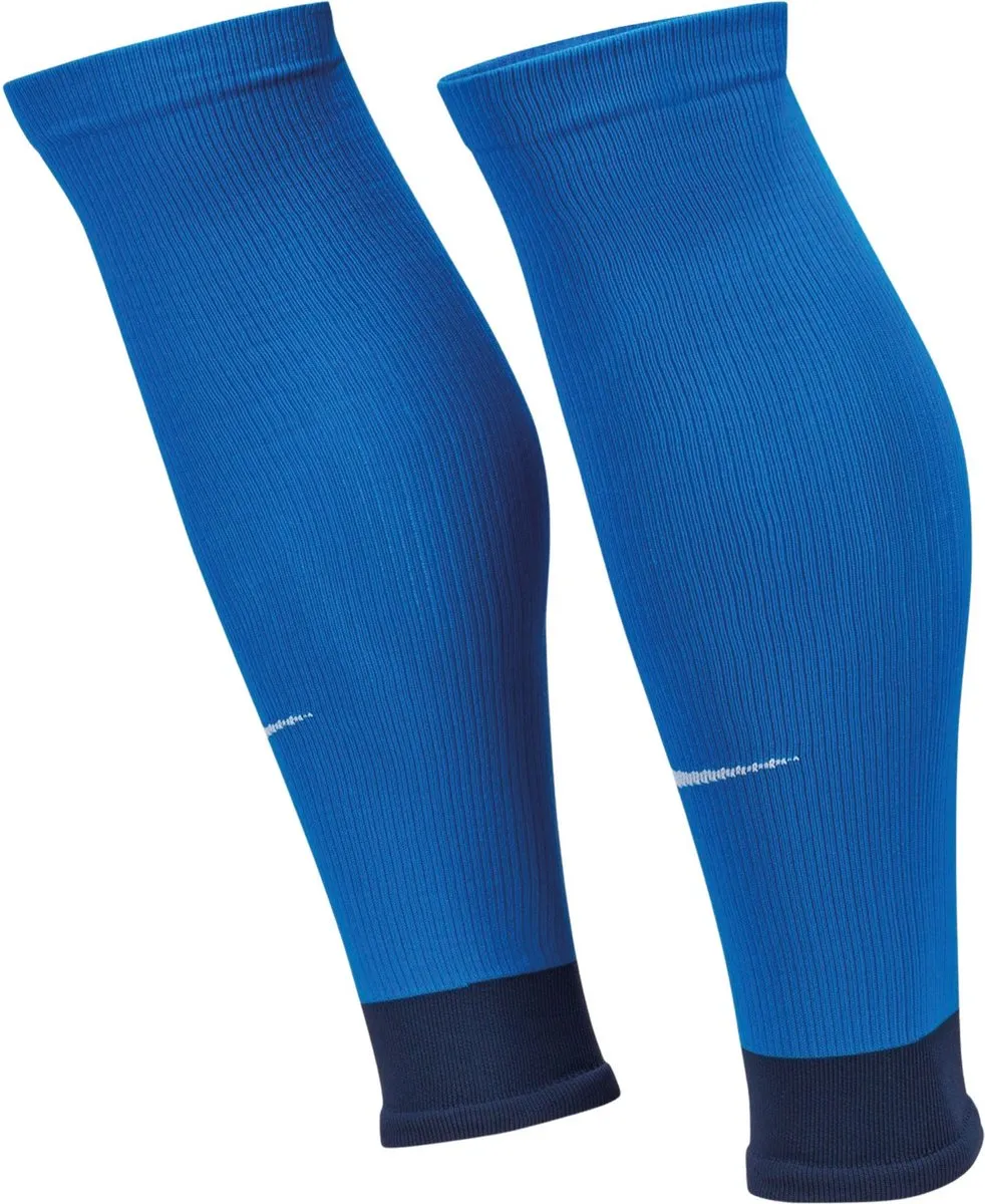 Nike Strike Sleeve Sportsokken FQ8282-463 - Maat 38 - Blauw