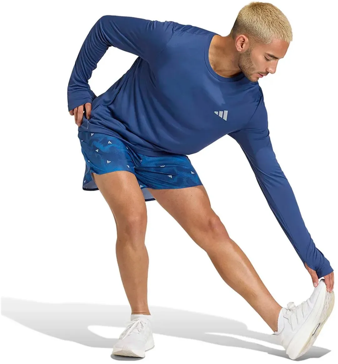 Adidas Adi365 Running Essentials T-shirt Lange mouwen - Tech Indigo