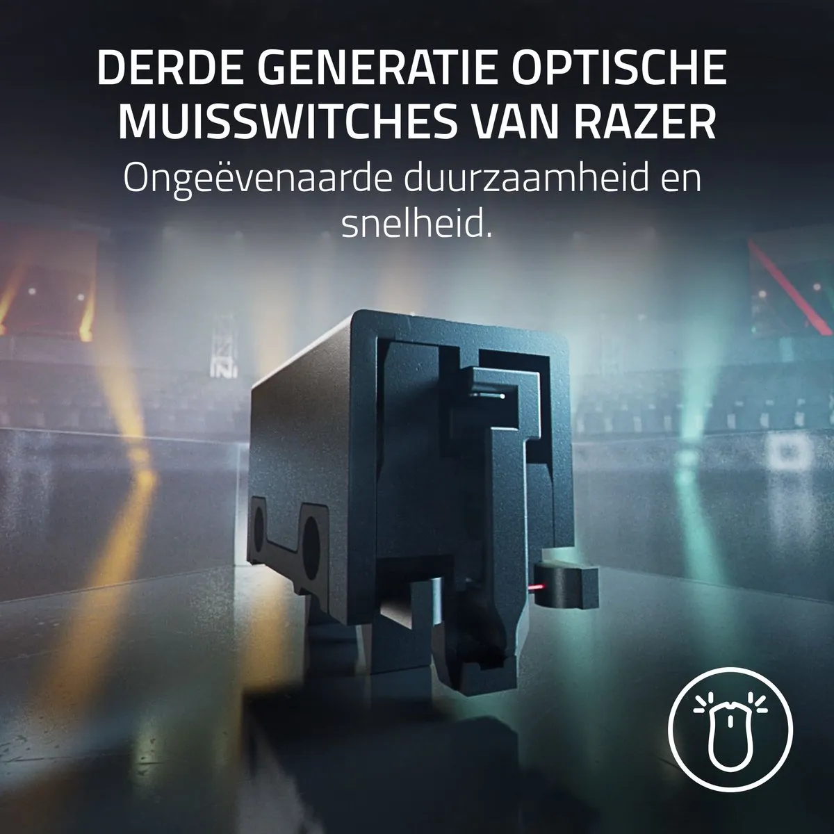 Razer DeathAdder V3 Hyperspeed RZ01-05140100-R3G1 Gaming Muis - 26.000 DPI - Zwart