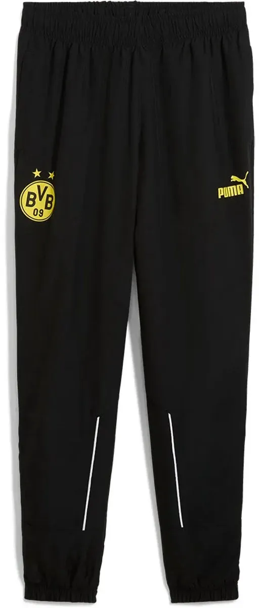 PUMA BVB Borussia Dortmund Trainingsbroek Zilver XS - afbeelding 6 van 6