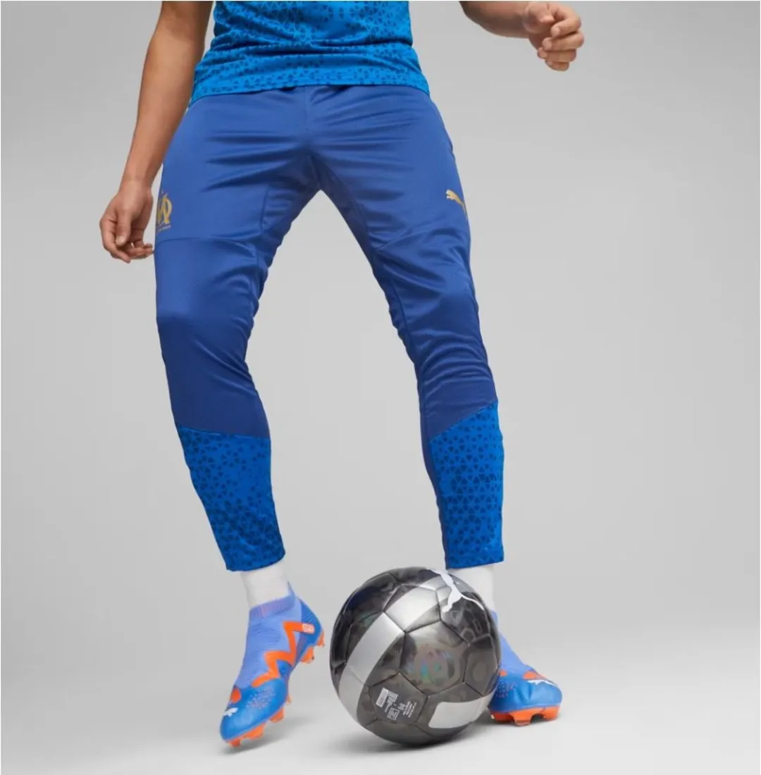 PUMA Olympique Marseille 2023/24 Trainingsbroek - Blauw - XS - afbeelding 6 van 6
