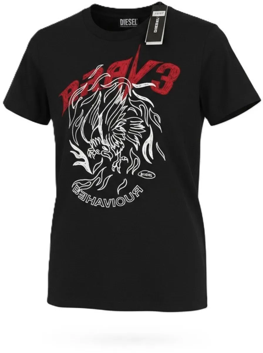 Diesel T-sily-b2 Heren T-shirt