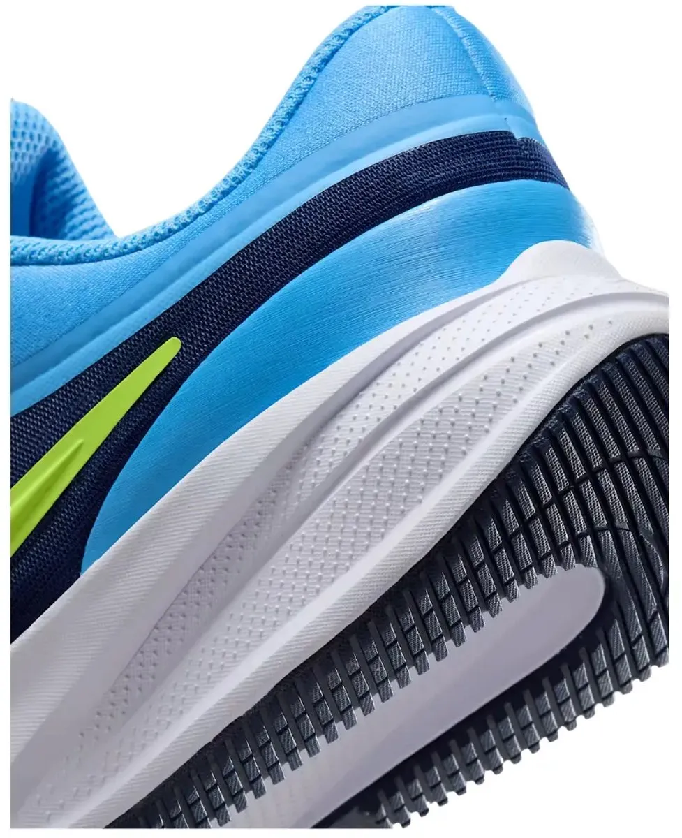 Nike Star Runner 5 Hardloopschoen - 38.5 - University Blue/Volt