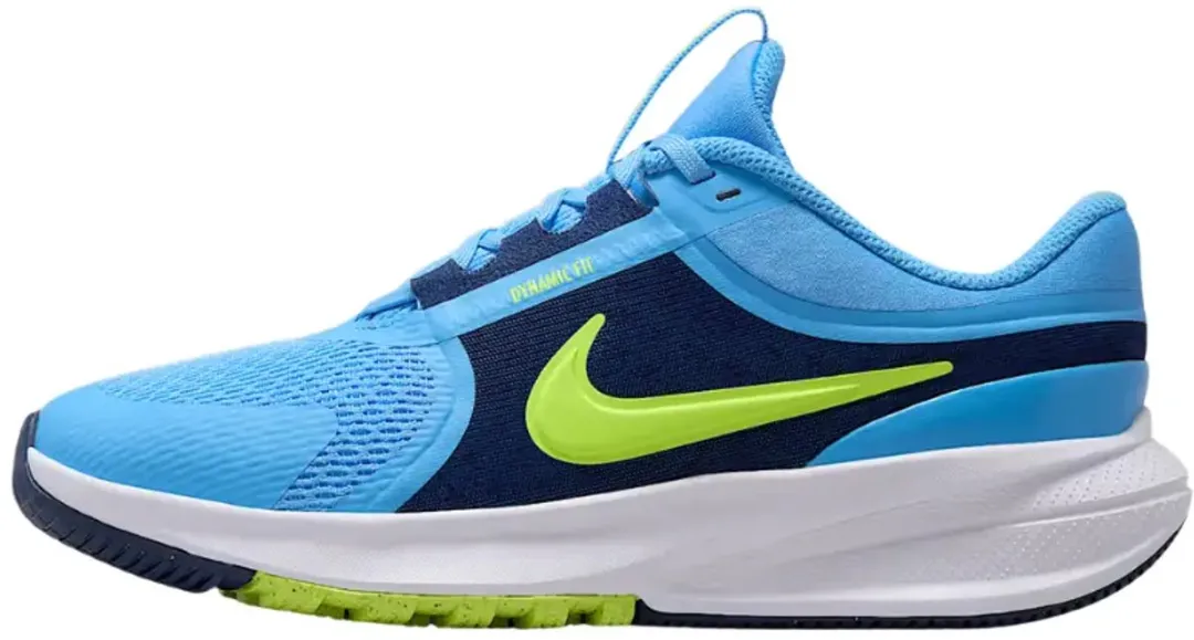 Nike Star Runner 5 Hardloopschoen - 38.5 - University Blue/Volt - afbeelding 6 van 6