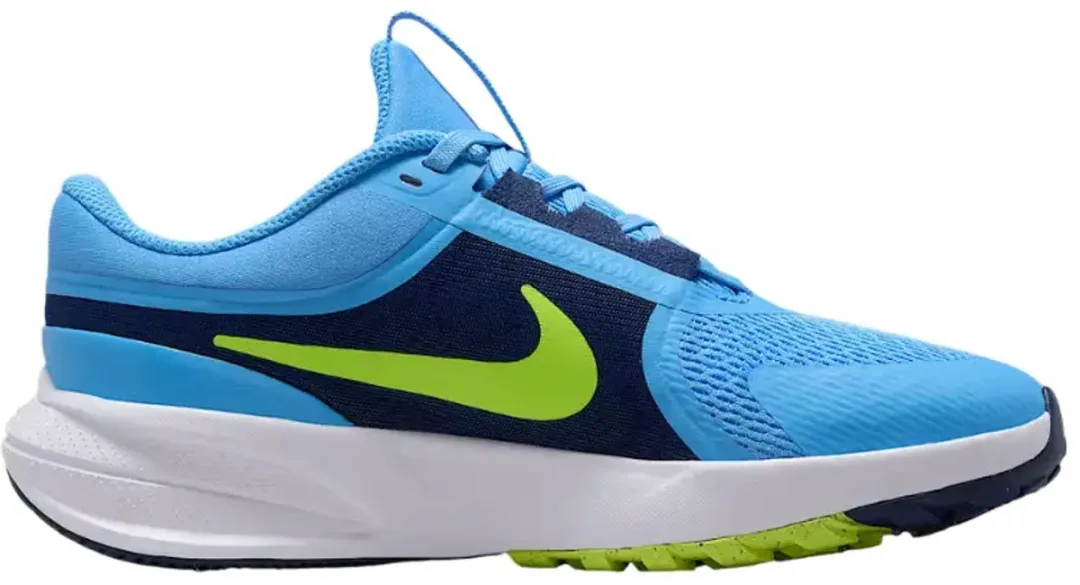 Nike Star Runner 5 Hardloopschoen - 38.5 - University Blue/Volt
