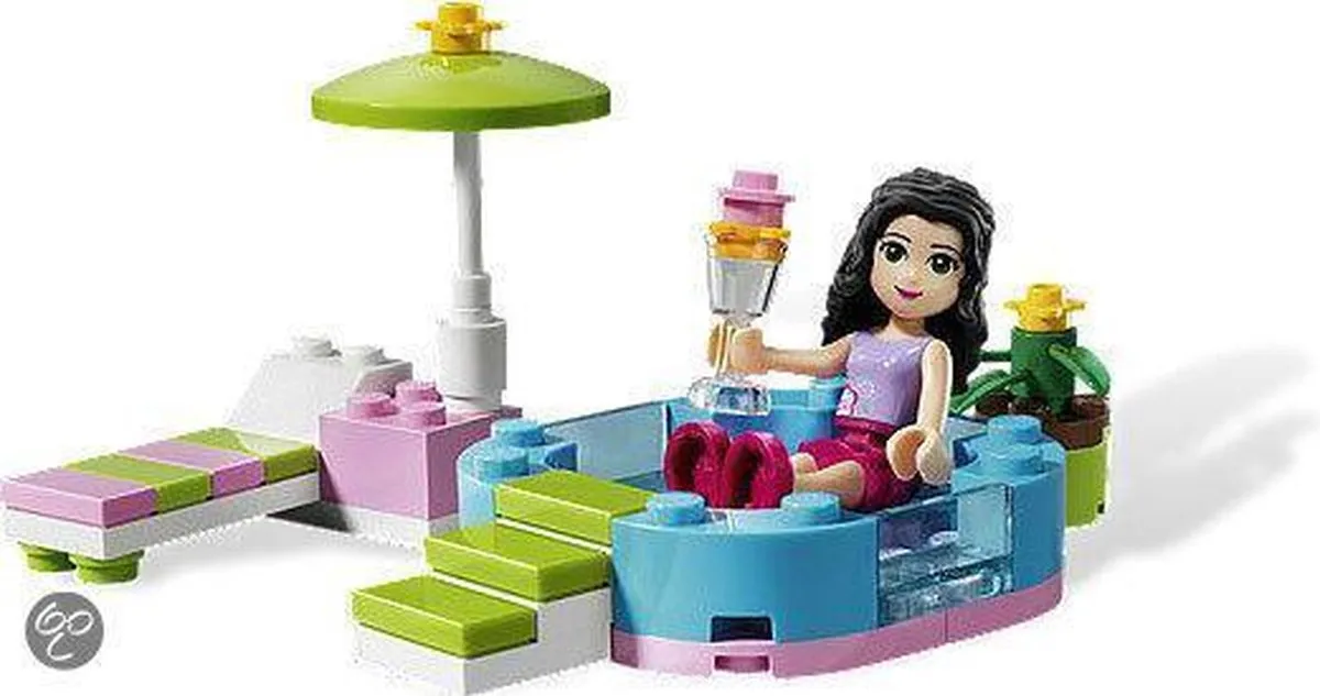 LEGO Friends Emma's Zwembadje 3931 - 39 Stukken