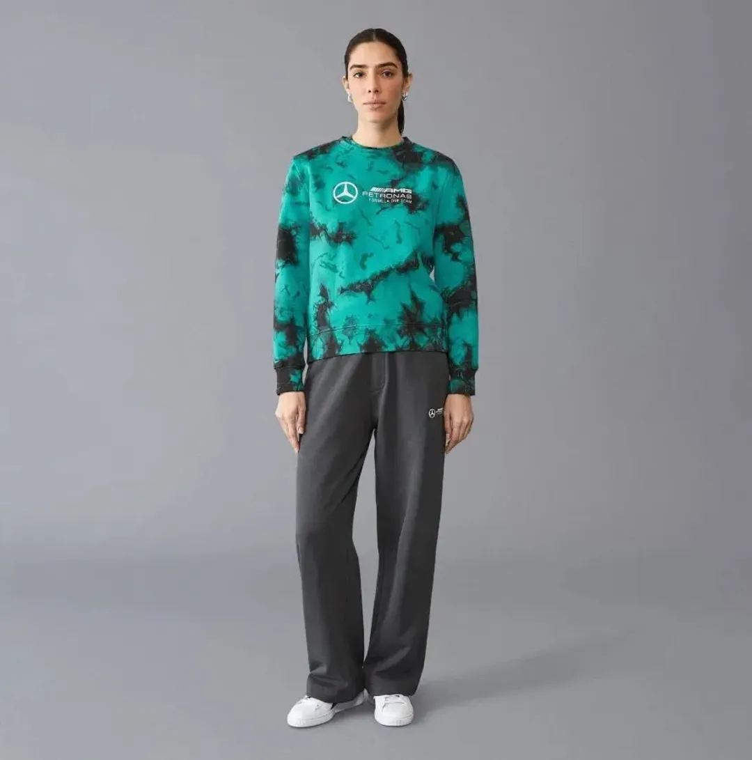Mercedes Wmns Mapf1 Sweatshirt - Groen - S