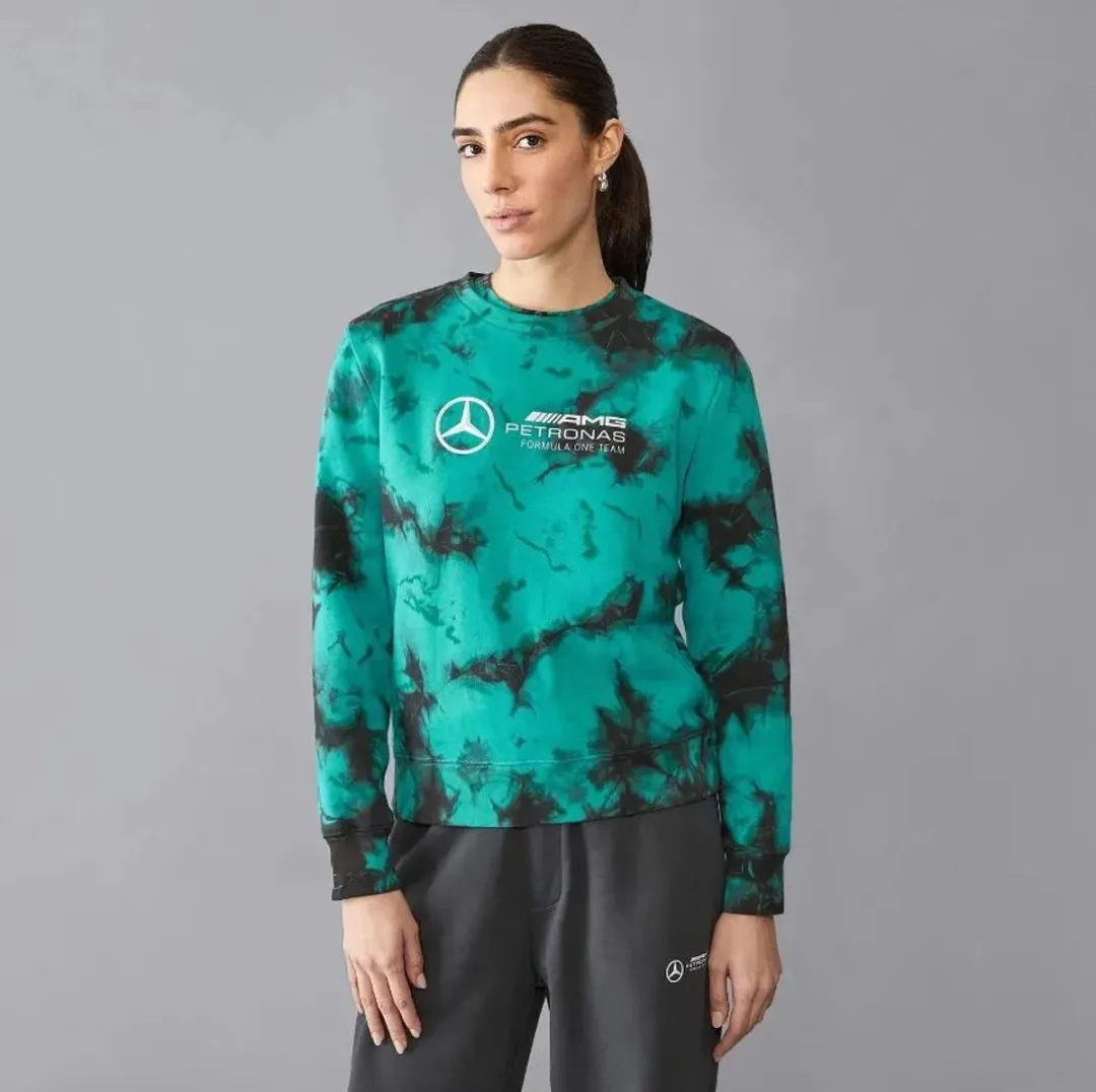 Mercedes Wmns Mapf1 Sweatshirt - Groen - S