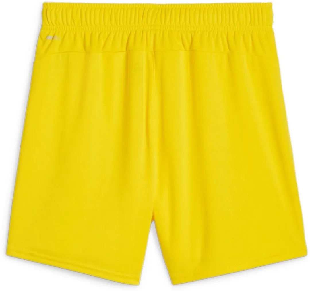 PUMA Damen TeamGoal Shorts Faster Yellow-Puma Black - XL