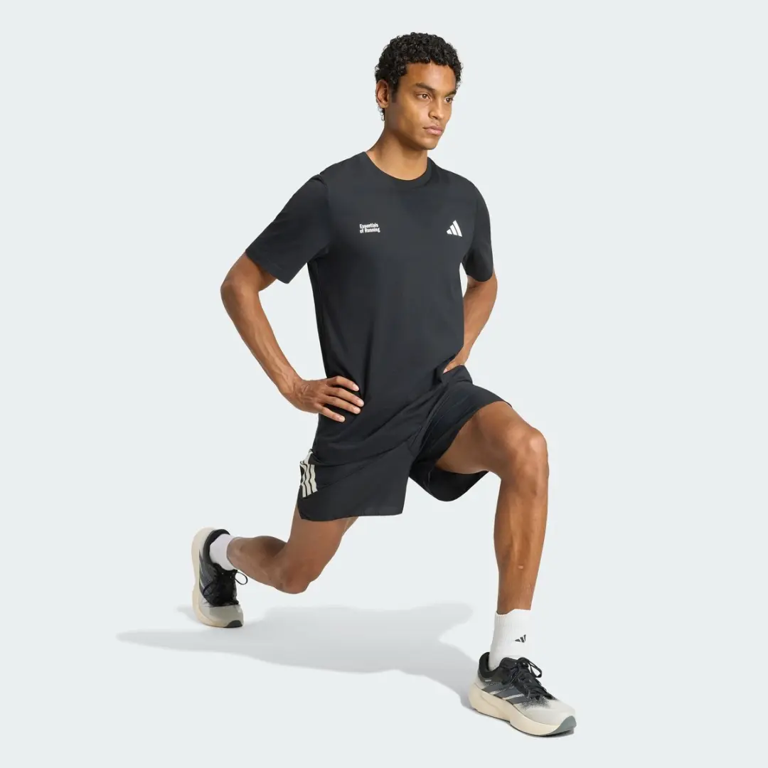 Adidas Performance Run Essentials T-Shirt - XS - Zwart - afbeelding 6 van 6