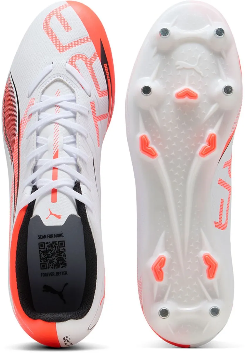 PUMA Ultra 5 Play Mxsg Voetbalschoenen 41 - Wit