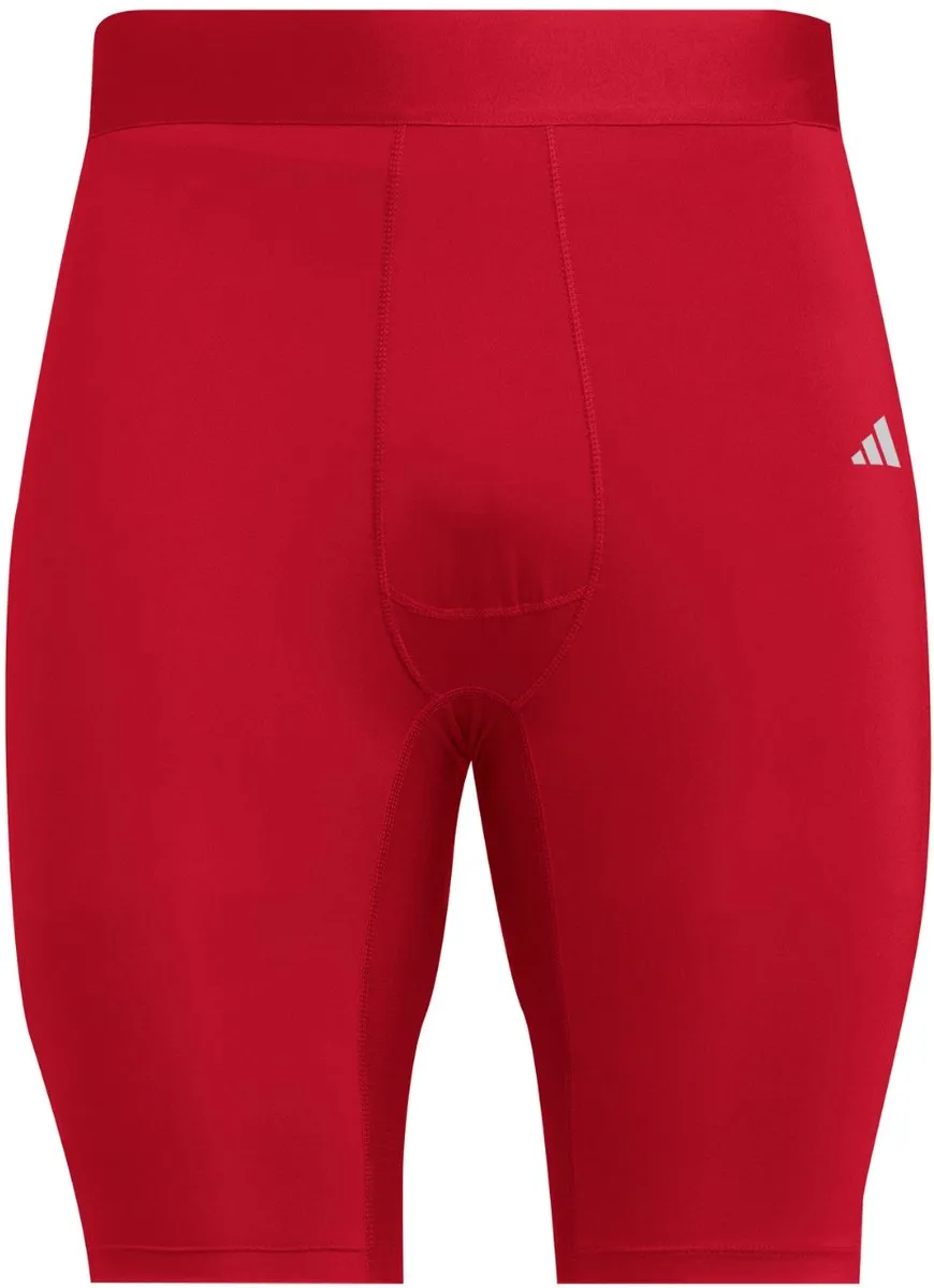 Adidas Techfit Tight Heren Ondershort Rood M