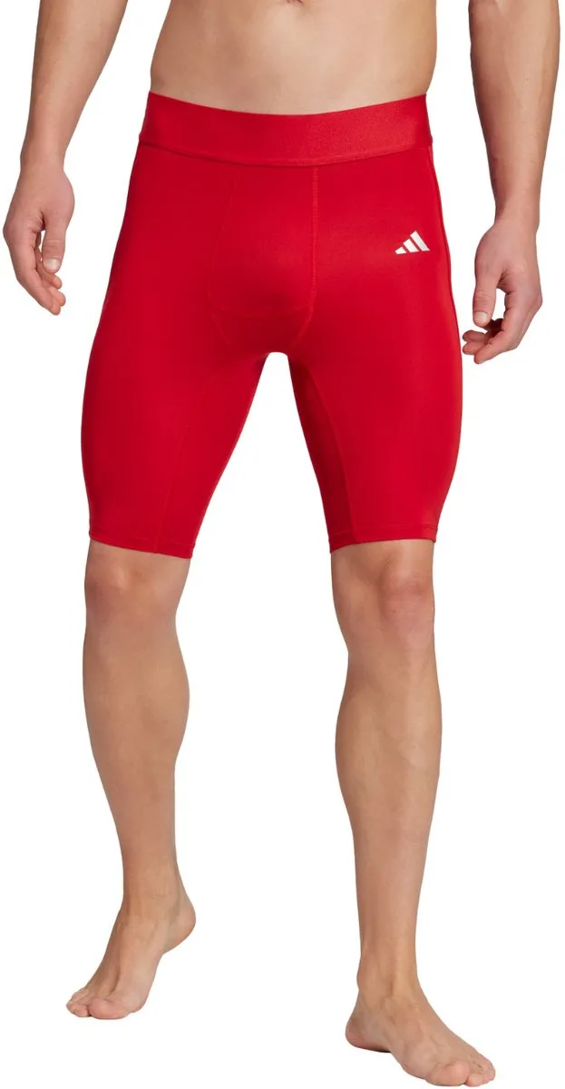 Adidas Techfit Tight Heren Ondershort Rood M