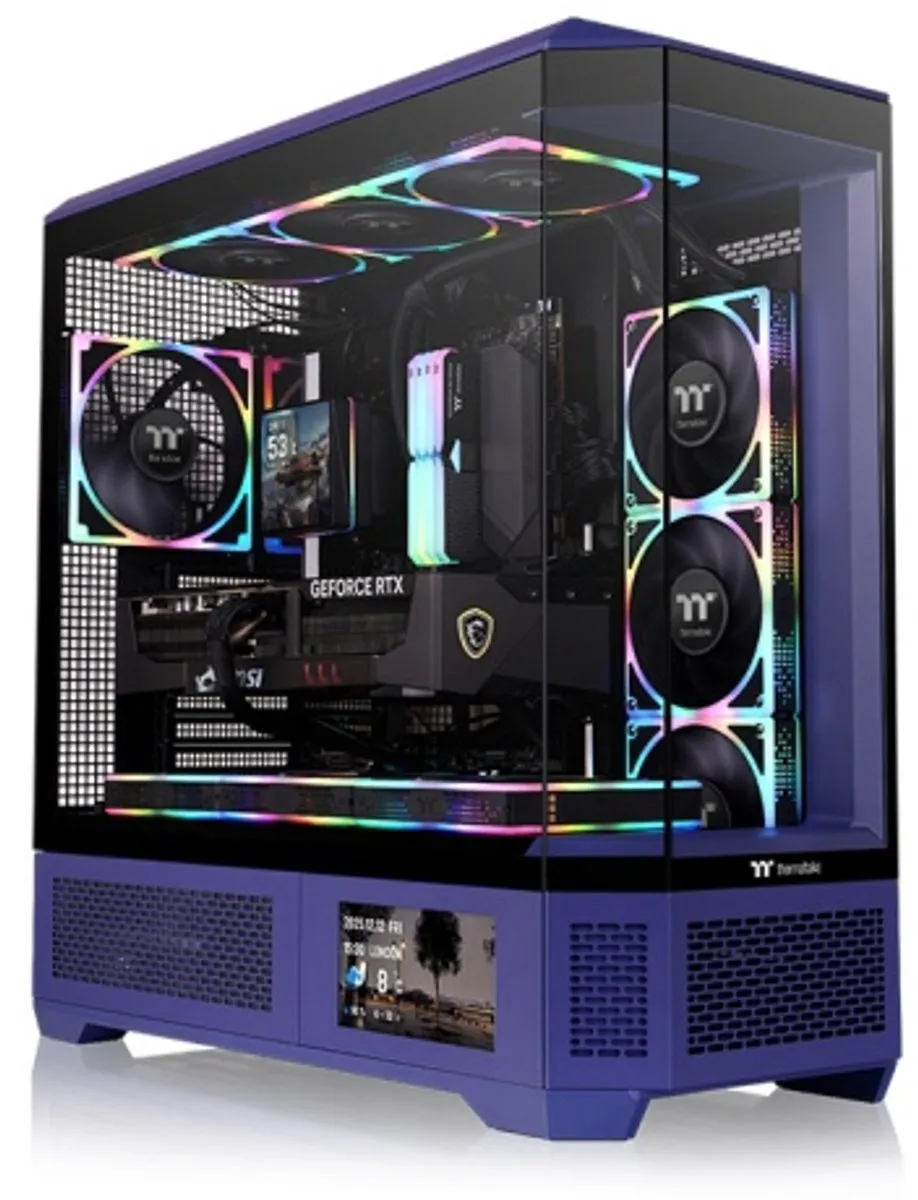 Thermaltake CA-11H-00FNWN-00 Full Tower - Blauw