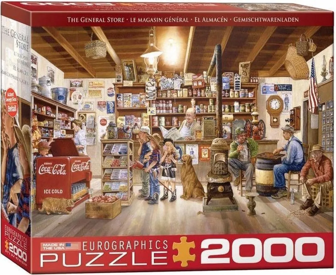 Eurographics De kruidenierswinkel Les Ray Legpuzzel 2000 Stuks - eu8220-5481