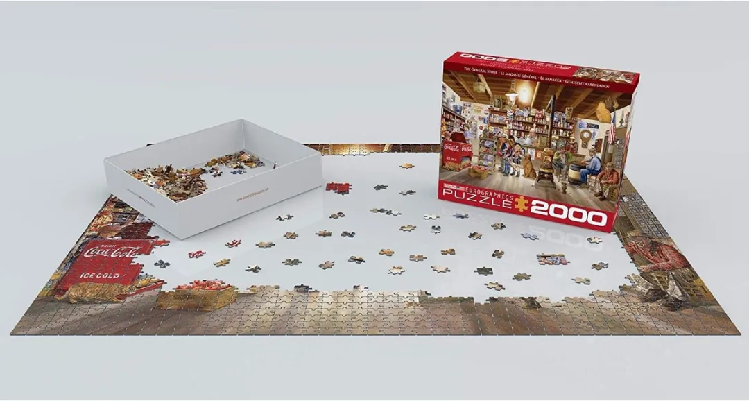 Eurographics De kruidenierswinkel Les Ray Legpuzzel 2000 Stuks - eu8220-5481