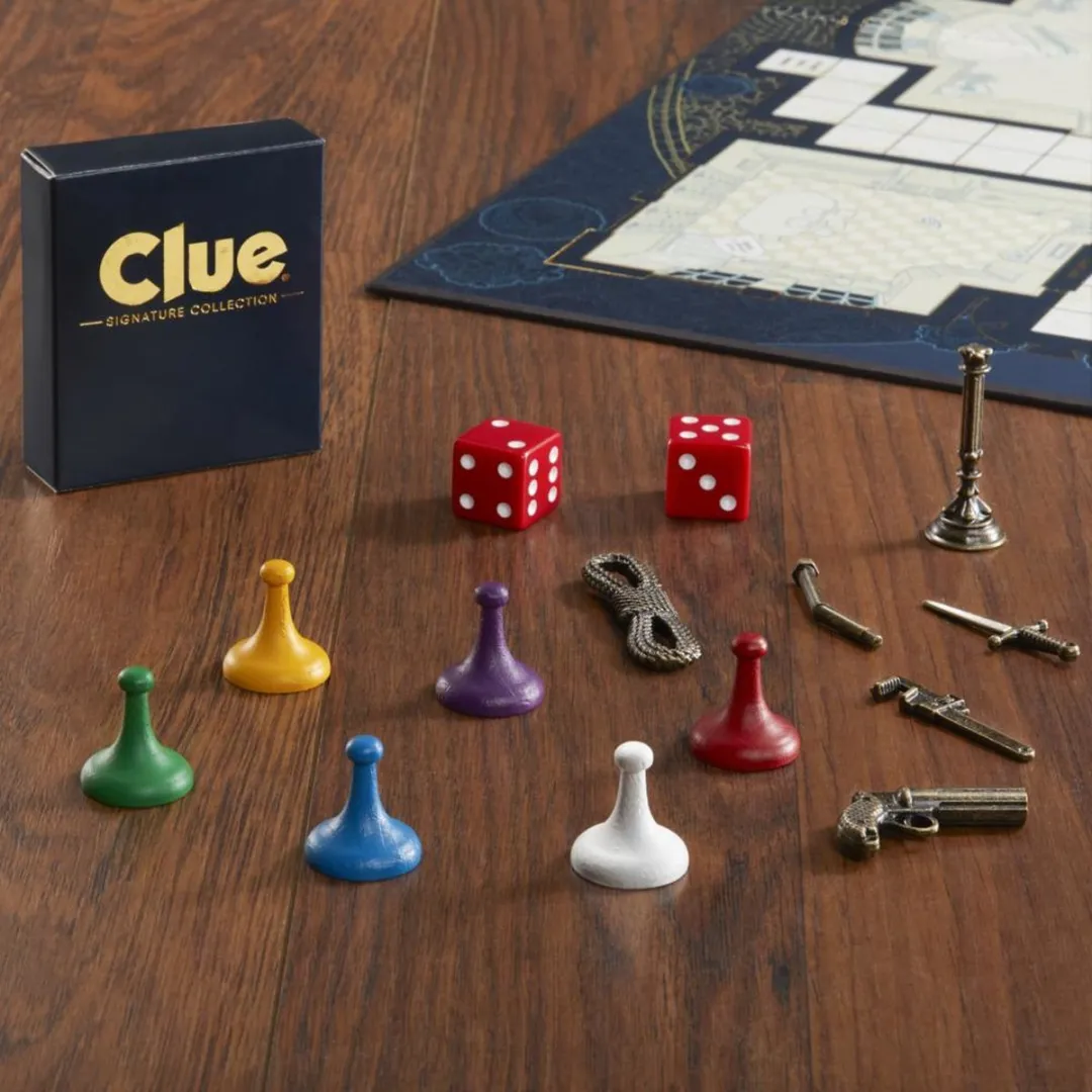 Hasbro Gaming Clue Signature Collection Bordspel - 2-6 Spelers - afbeelding 5 van 6