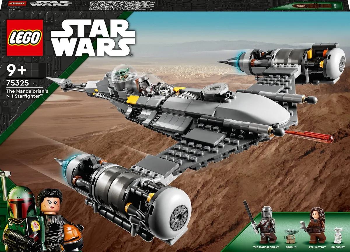 LEGO Star Wars N-1 Starfighter 75325 - 412 Stukken - 3 Minifiguren