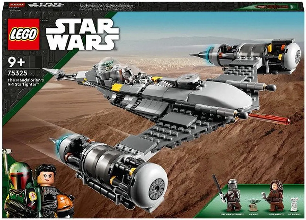 LEGO Star Wars N-1 Starfighter 75325 - 412 Stukken - 3 Minifiguren