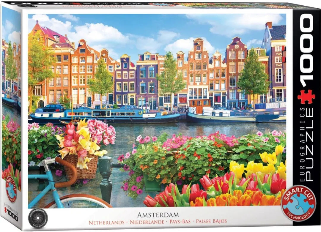 Eurographics Amsterdam Legpuzzel 1000 Stuks